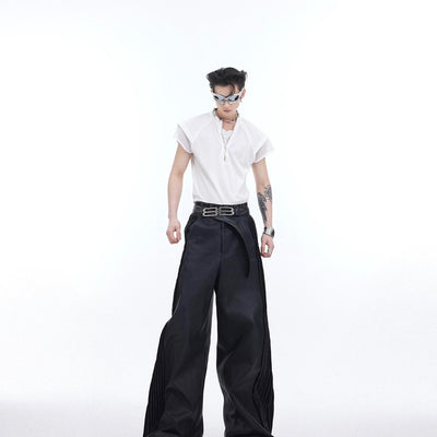 Camisa Liviana para Hombre con Detalles de Cierre Metálico - Image 3