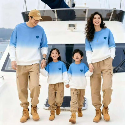 Conjuntos de Sudaderas Otoñales para Padres e Hijos - Image 3