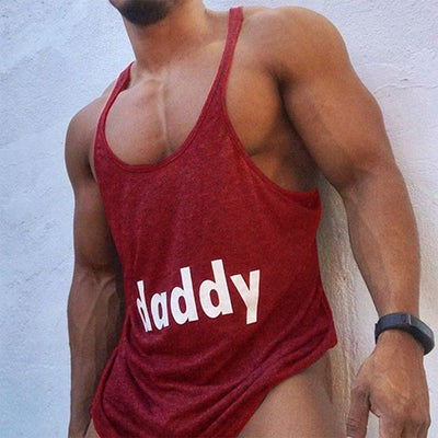 Playera Musculación sin Mangas con Estampado - Image 3