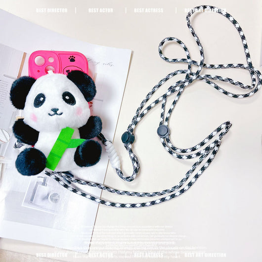 Correa de Teléfono Peluche con Soporte - Lanyard Móvil Versátil - Image 10