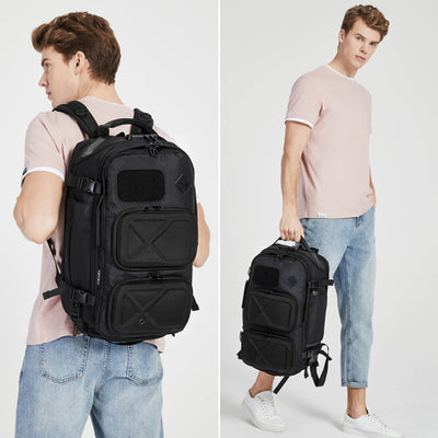Mochila de Viaje Impermeable con Carga USB y Gran Capacidad