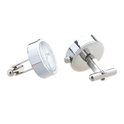 Gemelos de Reloj de Cuarzo en Acero Inoxidable Funcional - Image 8