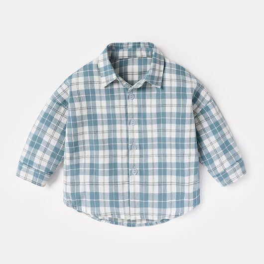 Camisa Hombre Cuadros Primavera Otoño - Diseño Clásico Versátil - Image 3