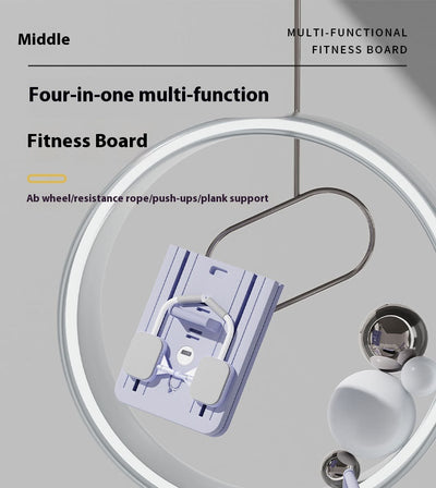 Tabla Abdominal Multifuncional con Rueda de Ejercicio para Pecho y Core - Image 30