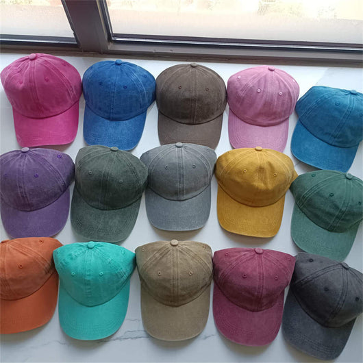 Gorra de Béisbol Vintage Lavada en Algodón - Image 21