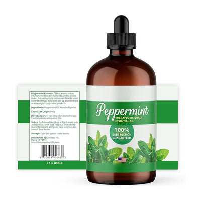 Gotas de Aceite de Menta Piperita Premium