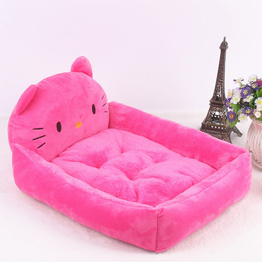 Cama Cálida para Mascotas Pequeños - Sofá Lavable con Diseño Infantil - Image 14