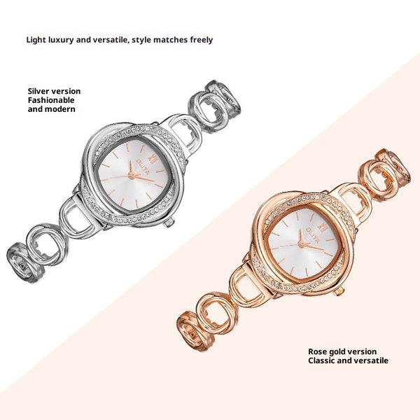 Reloj de Lujo Ligero para Mujer - Resistente al Agua y Versátil