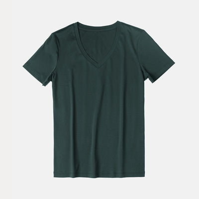 Camiseta Básica de Algodón Puro para Mujer - Versátil y Cómoda - Image 7