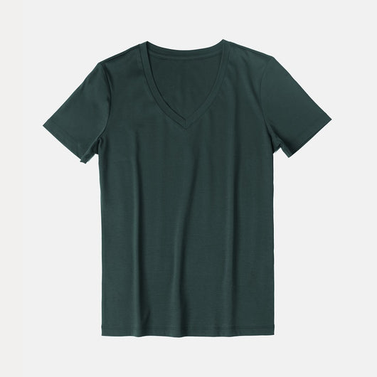 Camiseta Básica de Algodón Puro para Mujer - Versátil y Cómoda - Image 7