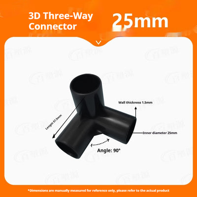 Conector Plástico de Tres Vías en Ángulo Recto - Image 13