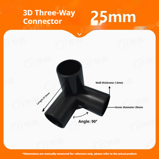 Conector Plástico de Tres Vías en Ángulo Recto - Image 13