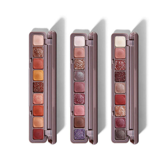 Paleta de Sombras Nacaradas Mate Glitter 9 Colores - Image 10
