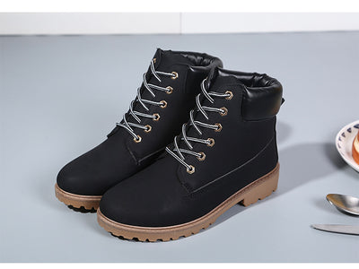 Botas Martin Blancas para Mujer - Estilo Trabajo y Casual - Image 4