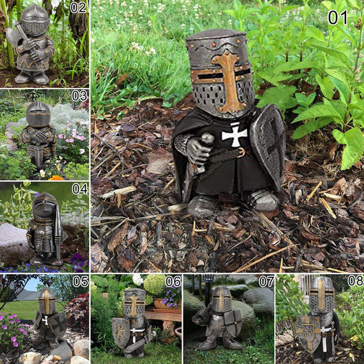 Figura Decorativa Caballero Medieval Retro para Escritorio - Image 6