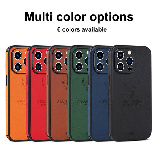 Funda Suave con Textura de Cuero - Protección Integral