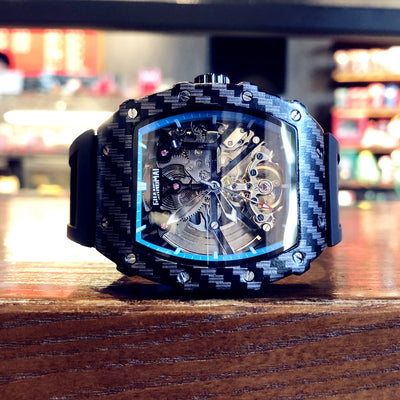 Reloj Automático Mecánico Skeleton con Tourbillon - Image 4
