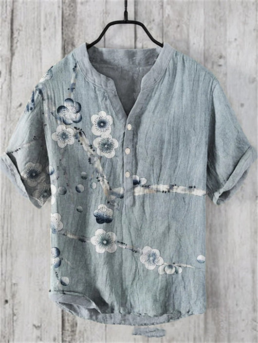 Camisas de Verano para Hombre Estilo Trendy Tres Botones - Image 4