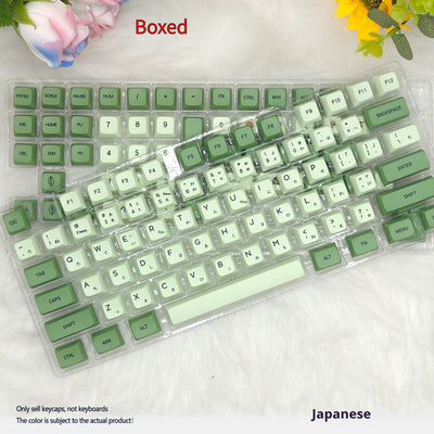 Teclado Mecánico 124 Teclas Matcha - Keycaps PBT Sublimados - Image 15