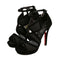 Tacones Altos Coreanos Punta Abierta con Hebilla - Estilo Stiletto