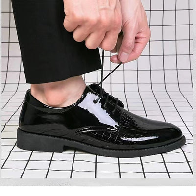 Zapatos de Cuero para Hombre Estilo Británico Formal y Casual - Image 2