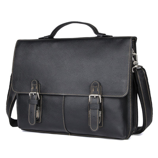 Maletín Ejecutivo de Cuero Retro para Hombre - Image 2