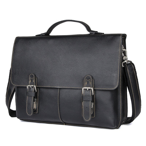 Maletín Ejecutivo de Cuero Retro para Hombre