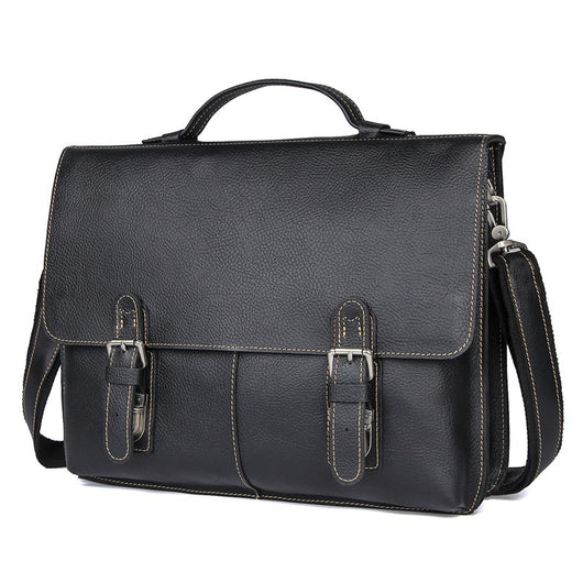 Maletín Ejecutivo de Cuero Retro para Hombre - Image 2
