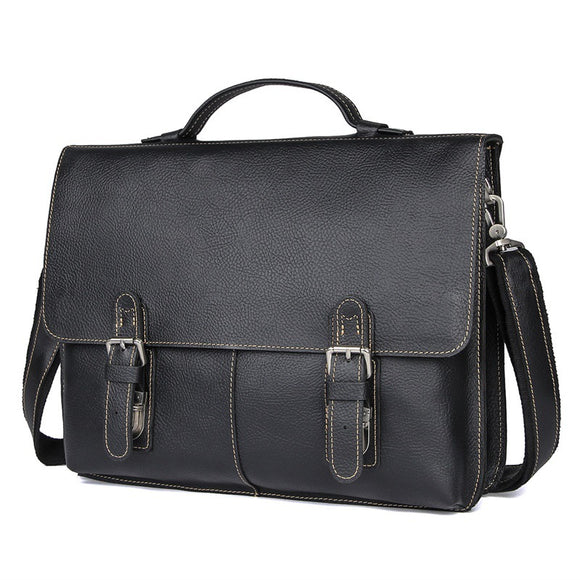 Maletín Ejecutivo de Cuero Retro para Hombre