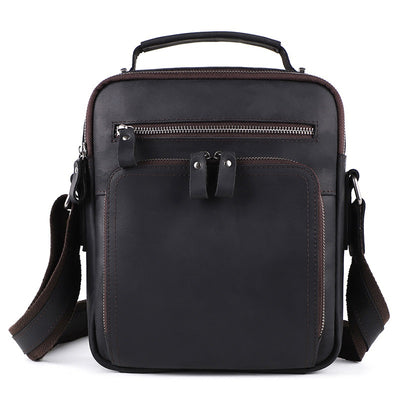 Bolsa de Cuero Retro Vintage para Hombre - Gran Capacidad - Image 7