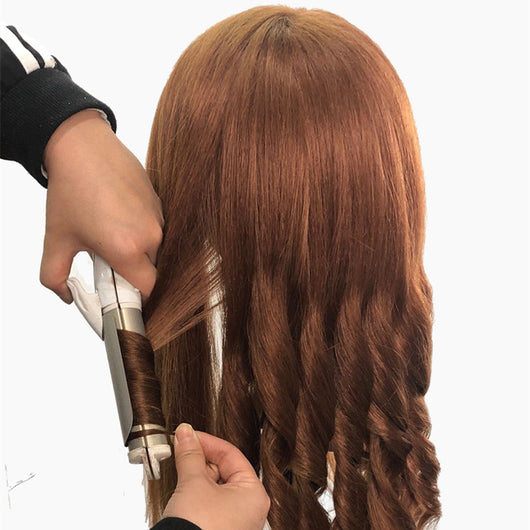 Cabeza Maniquí Profesional de Cabello Real - Rizos y Secado - Image 9