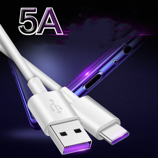 Cable USB Tipo-C 1 Metro Carga Ultrarrápida 5A - Image 2