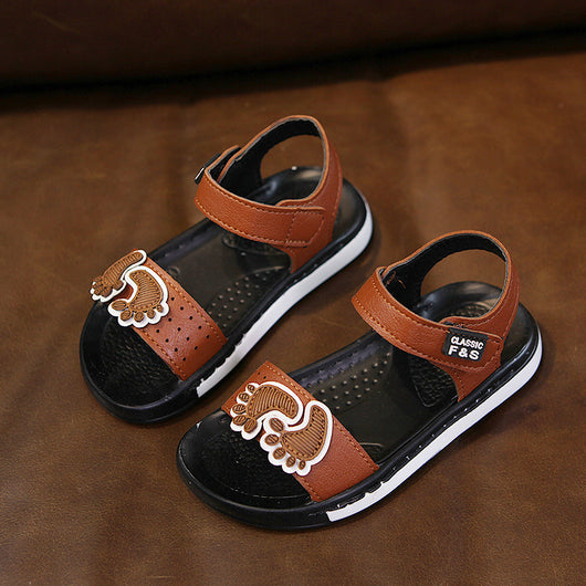 Zapatos de Playa Infantiles Coreanos con Suela Antideslizante y Cierre Velcro - Image 5
