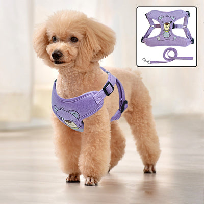 Arnés para Mascotas de Gamuza Talla Mediana-Pequeña - Image 4