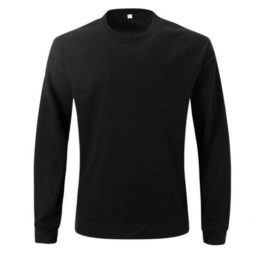 Suéter Pullover Cuello Redondo Manga Larga para Hombre - Image 10