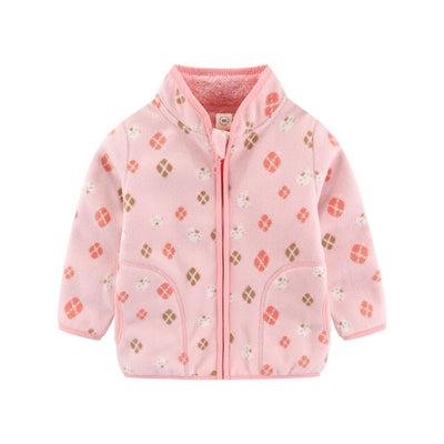 Chamarra Polar Gruesa para Niños y Niñas - Perfecta para Primavera y Otoño - Image 29