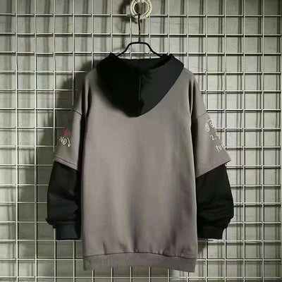 Suéter Fleece Hombre Estilo Dos Piezas Oversize - Image 2