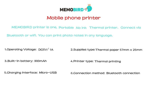 Impresora Portátil Térmica con Bluetooth - Image 12
