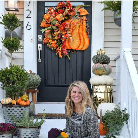 Guirnalda de Calabaza para Decoración Navideña - Image 2
