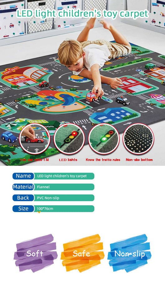 Tapete Interactivo LED para Jugar y Trepar - Alfombra Sensorial Infantil - Image 8