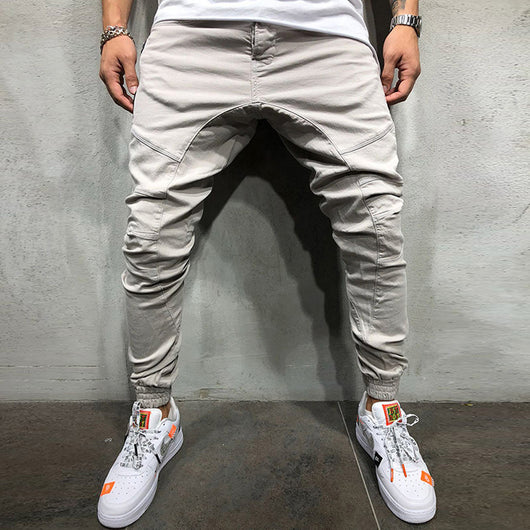 Pantalones Hip Hop con Cierre Lateral para Hombre - Image 6