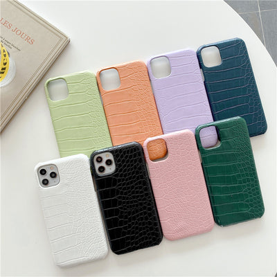 Funda de Cuero con Patrón y Carcasa Semirrígida para Teléfono - Image 24