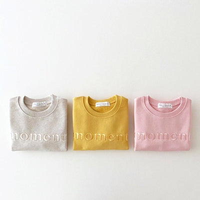 Sudadera Infantil de Algodón con Letras Bordadas - Image 4