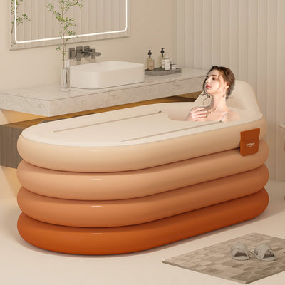 Bañera Inflable Portátil con Almacenamiento Integrado - Image 5