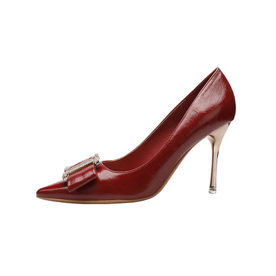 Zapato de Tacón Stiletto Elegante con Strass para Mujer - Image 2