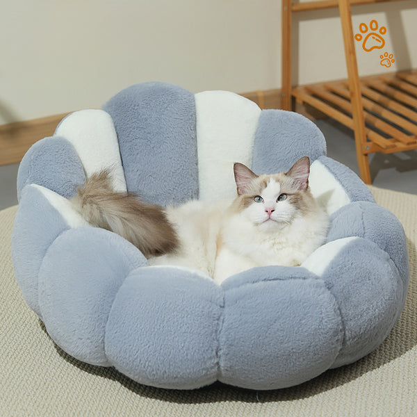 Casa Cama Térmica para Gatos y Mascotas - Abrigo Grueso Todo Clima