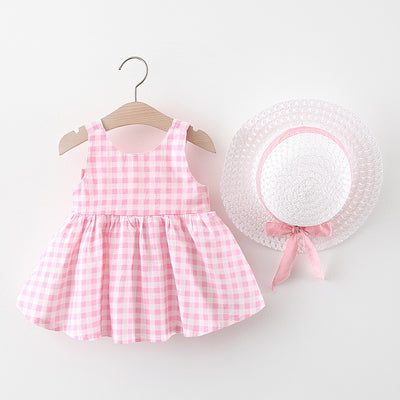 Falda Cuadrille para Niña con Sombrero de Paja Incluido - Image 12