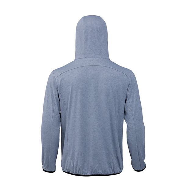 Sudadera Deportiva Gris con Cierre