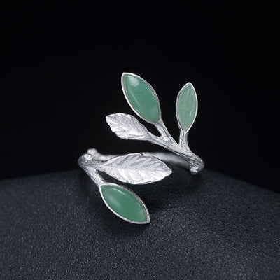Anillo Vintage con Hojas Delicadas - Image 8