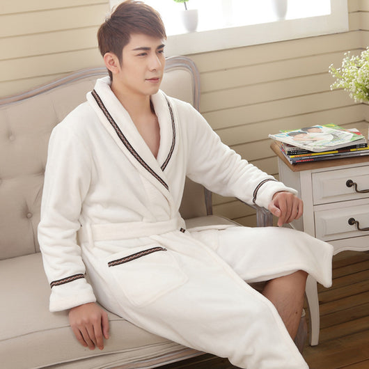 Pijama de Pareja Invierno Polar Coral Grueso - Image 11